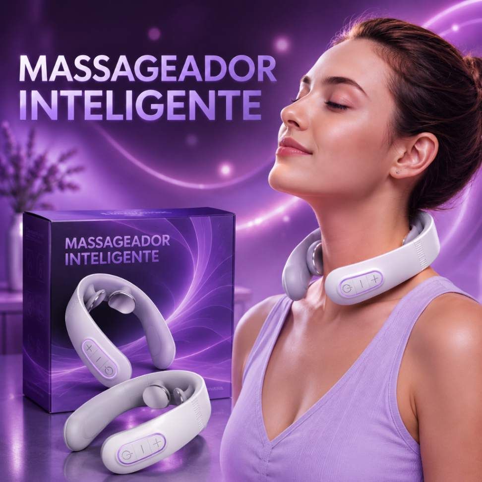 Massageador de Pescoço Elétrico Inteligente