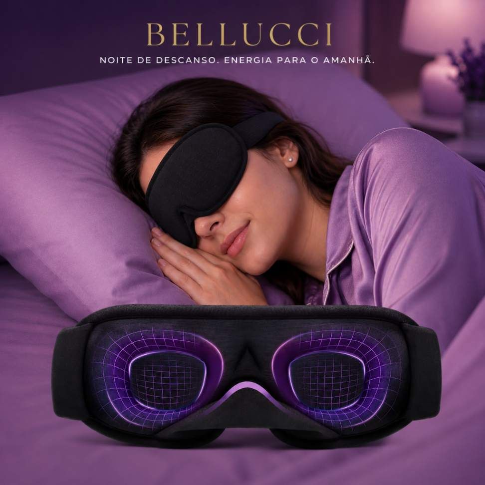 Máscara de dormir 3D Bellucci